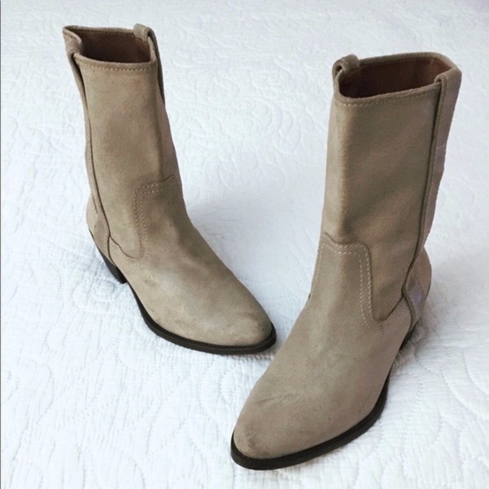 Steve Madden Suede Cowboy Boots